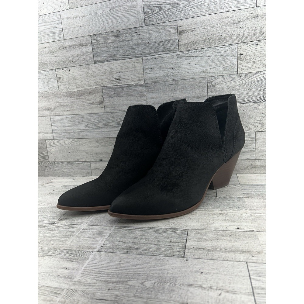 Frye Reina Black Cut Out Ankle Boots Women Size 9.5M